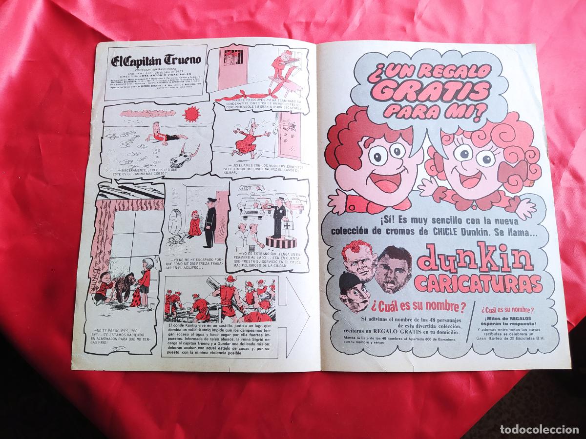 Libros: Car&aacute;tula comic Capit&aacute;n Trueno. N&ordm;112. 1971. CO.1609 - Foto 4