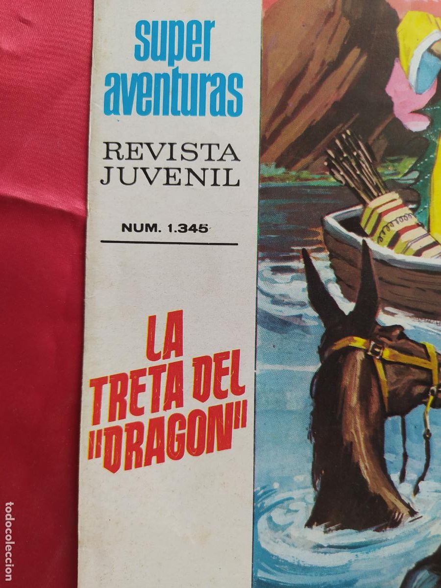 Libros: Car&aacute;tula comic Capit&aacute;n Trueno. N&ordm;111. 1971. CO.1608 - Foto 2