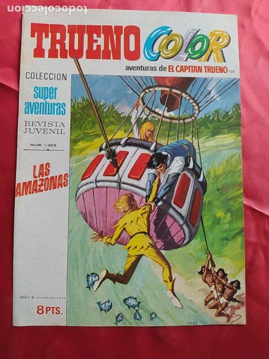 Libros: Car&aacute;tula comic Capit&aacute;n Trueno. N&ordm;100. 1971. CO.1601 - Foto 1
