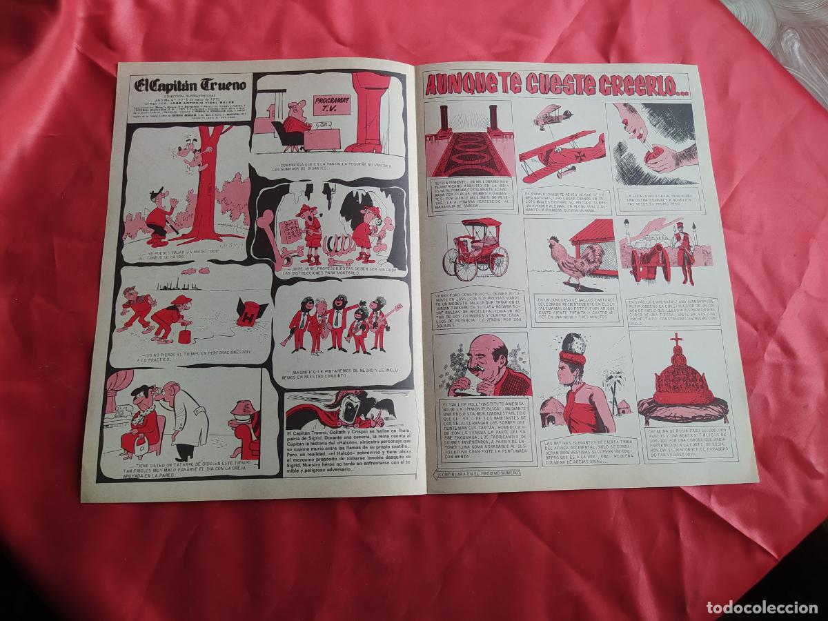 Libros: Car&aacute;tula comic Capit&aacute;n Trueno. N&ordm;92. 1971. CO.1593 - Foto 4