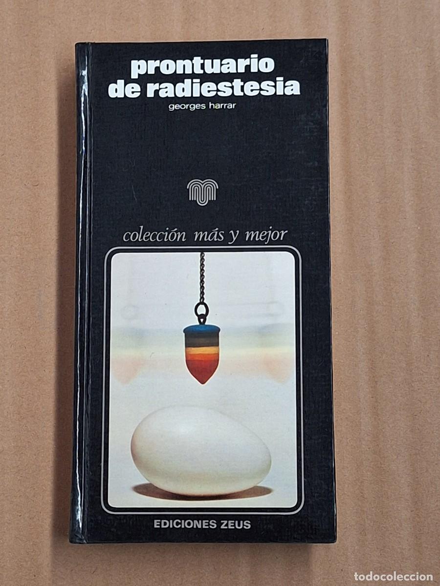Libros: PRONTUARIO DE RADIESTESIA - GEORGES HARRAR - Foto 1
