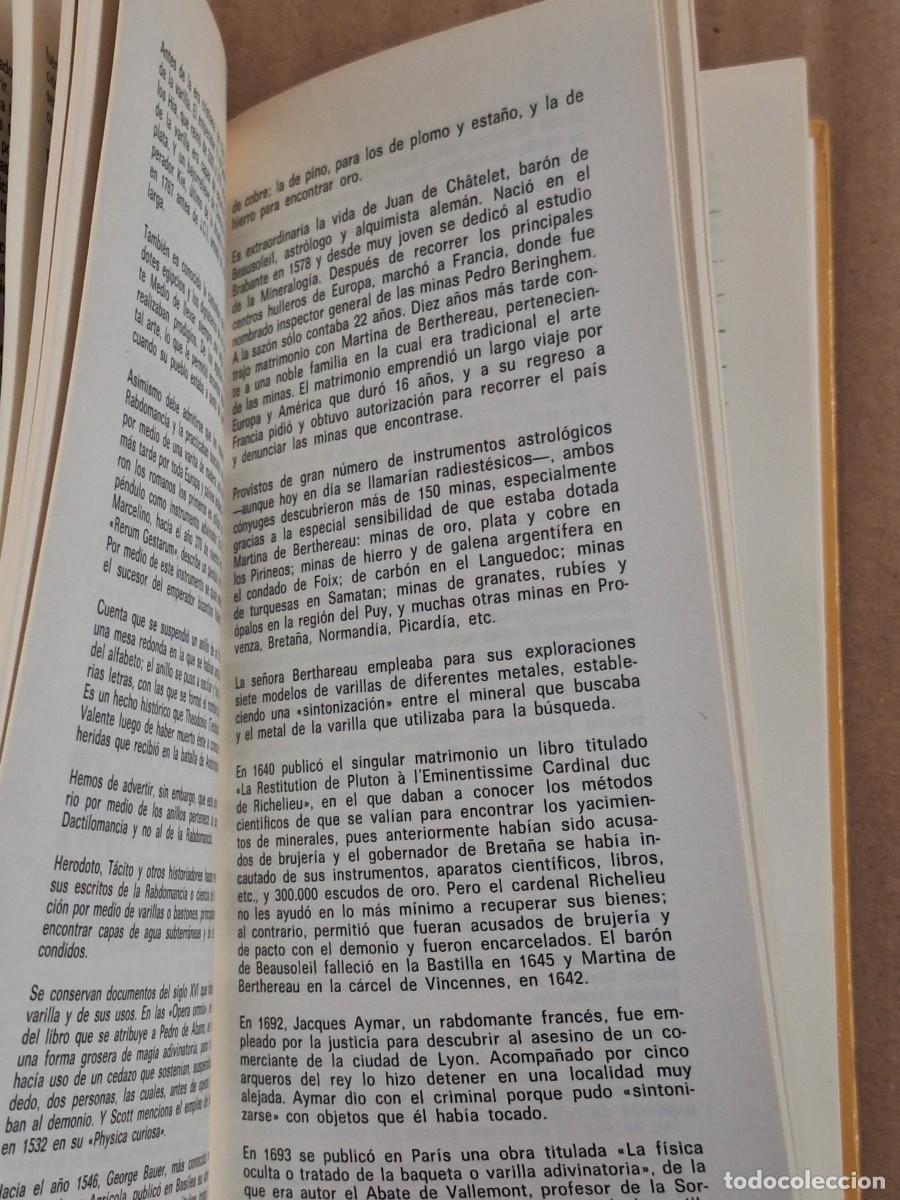Libros: PRONTUARIO DE RADIESTESIA - GEORGES HARRAR - Foto 5