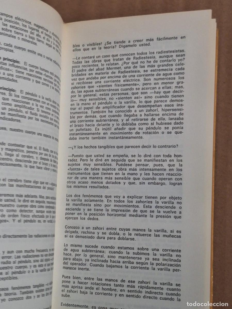 Libros: PRONTUARIO DE RADIESTESIA - GEORGES HARRAR - Foto 9