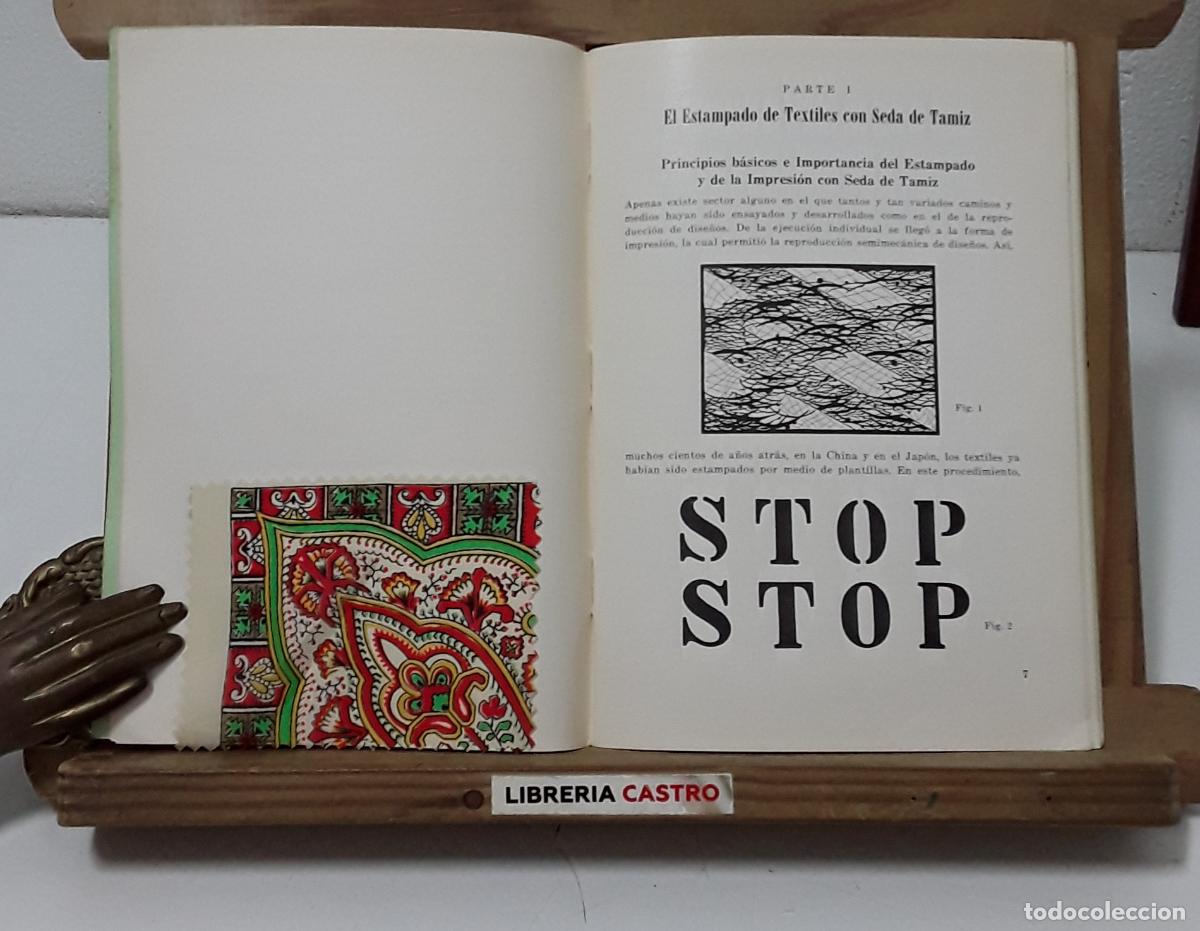 Libros: El estampado e impresi&oacute;n con seda de tamiz - Varios. - Foto 4