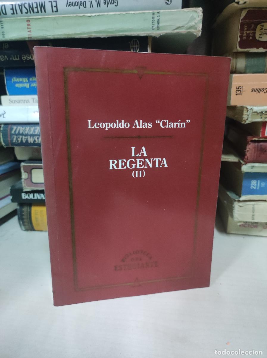 Libros: LEOPOLDO ALAS CLARIN LA REGENTA TOMO II - Foto 1