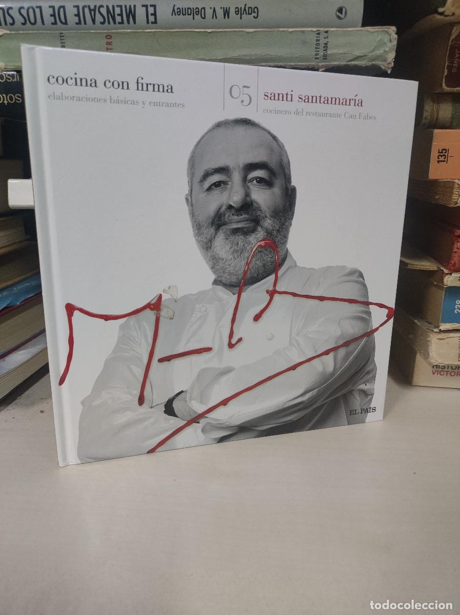 Libros: COCINA CON FIRMA SANTI SANTAMARIA - Foto 1