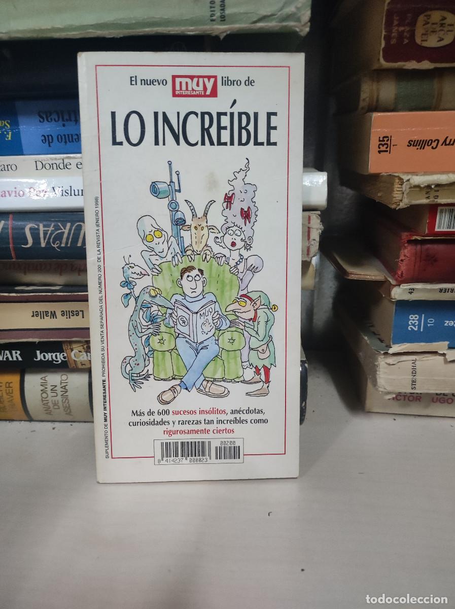 Libros: LO INCREIBLE MUY INTERESANTE - Foto 1