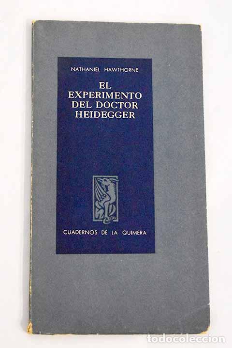 Libros: El experimento del doctor Heidegger.- Hawthorne, Nathaniel - Foto 1