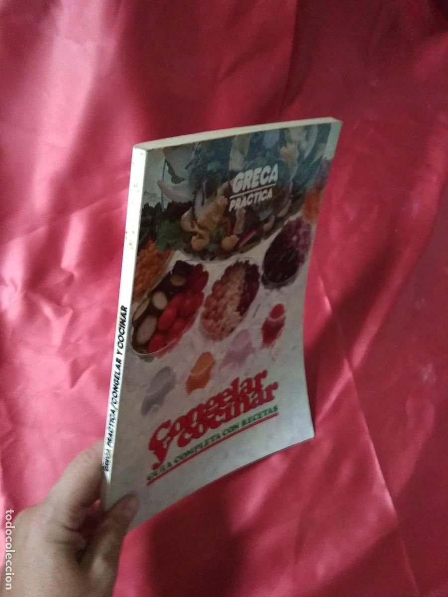 Libros: Congelar y cocinar. Gu&iacute;a completa con recetas. Greca Practica. 1984. REV.854 - Foto 2