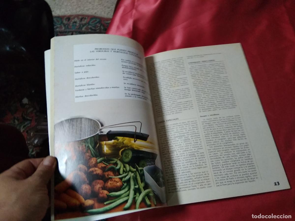 Libros: Congelar y cocinar. Gu&iacute;a completa con recetas. Greca Practica. 1984. REV.854 - Foto 5
