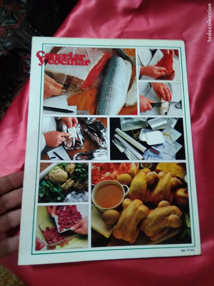 Libros: Congelar y cocinar. Gu&iacute;a completa con recetas. Greca Practica. 1984. REV.854 - Foto 6