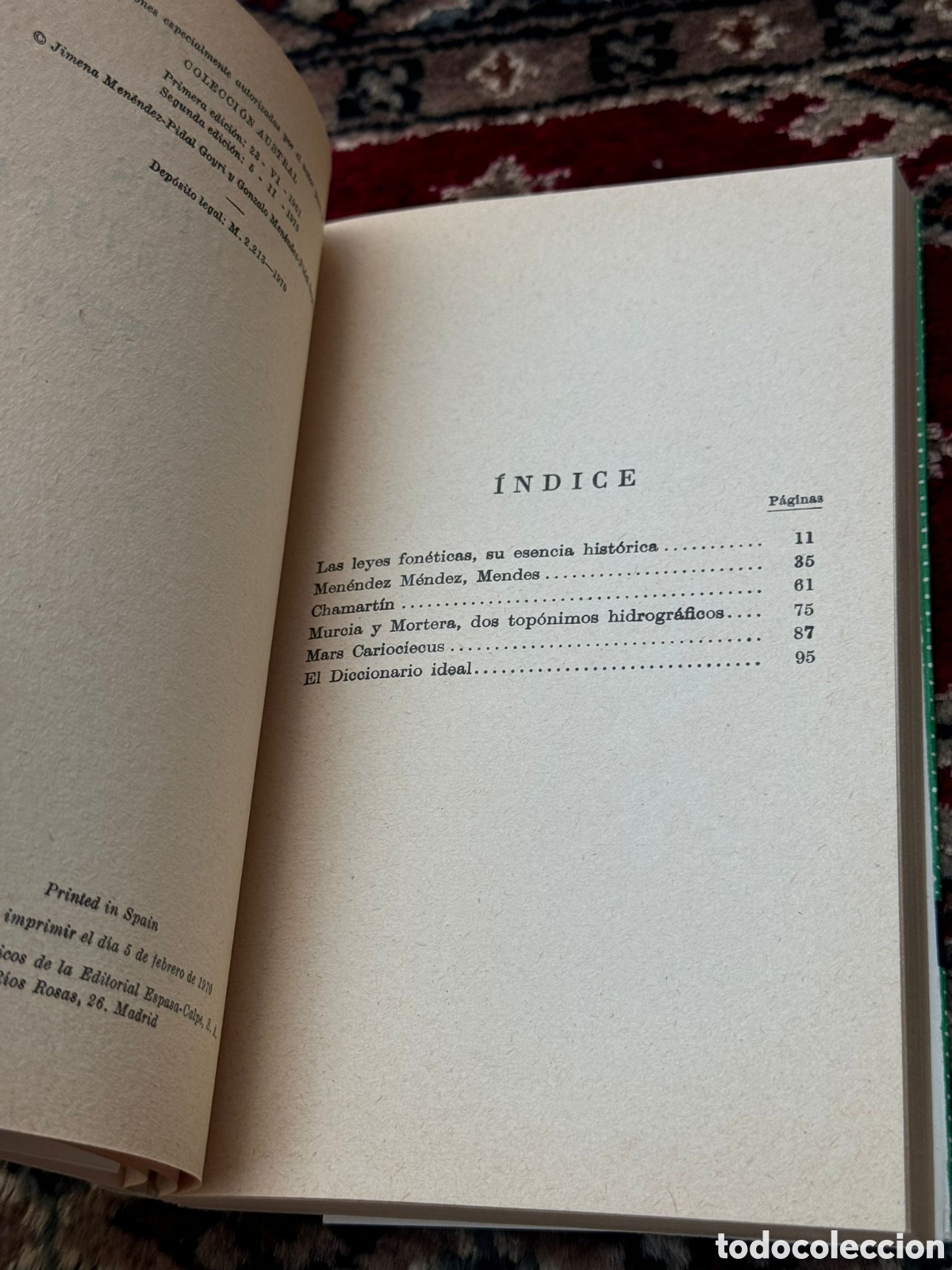 Libros: Estudios de Ling&uuml;&iacute;stica Ram&oacute;n Men&eacute;ndez Pidal - Foto 3