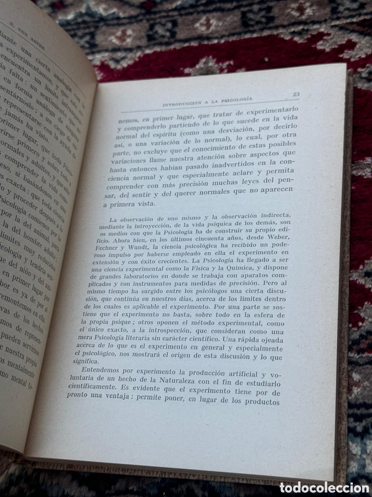 Libros: Introducci&oacute;n a La Psicolog&iacute;a Colecci&oacute;n Labor - Foto 4