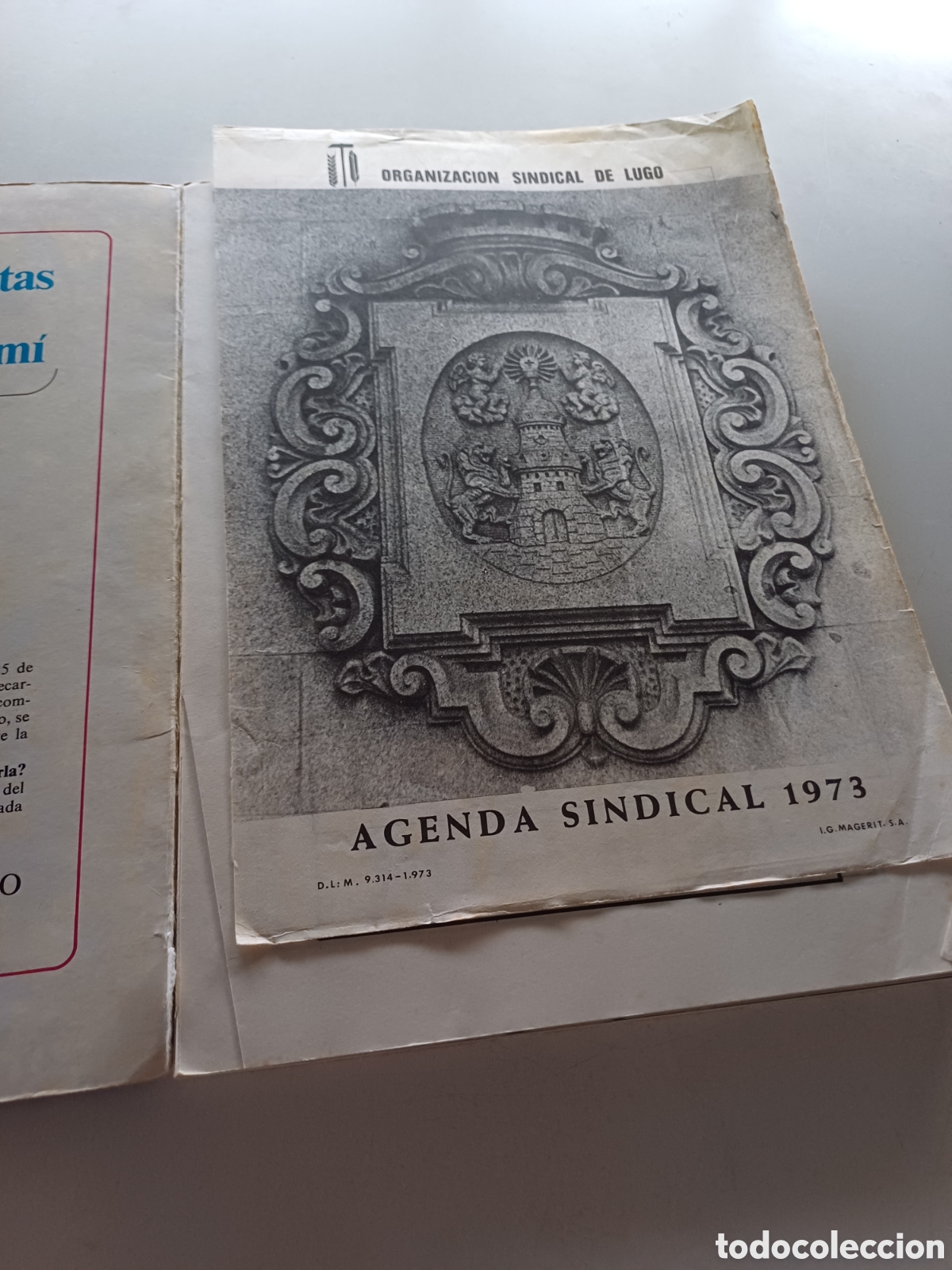 Libros: Agenda sindical Lugo 1973 - Foto 5