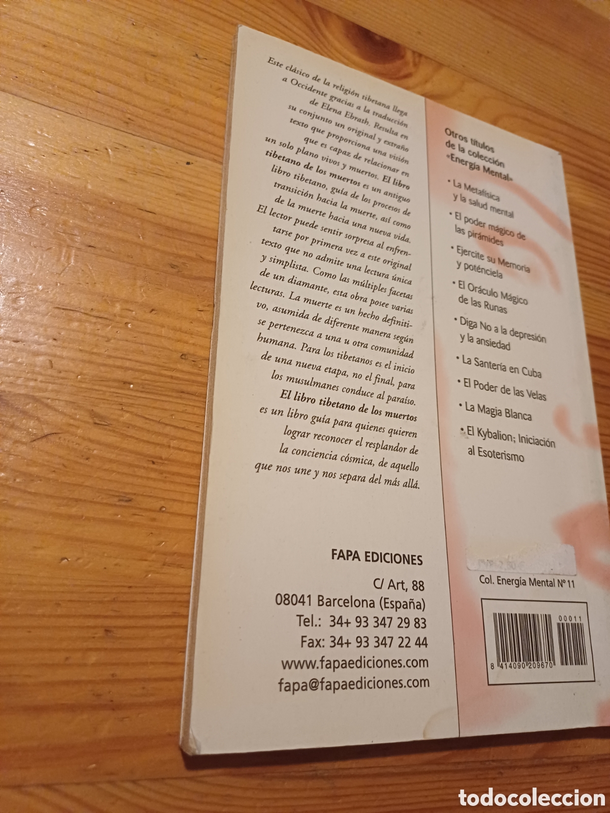 Libros: El libro tibetano de los muertos traduccion Elena Ebrath - Foto 2