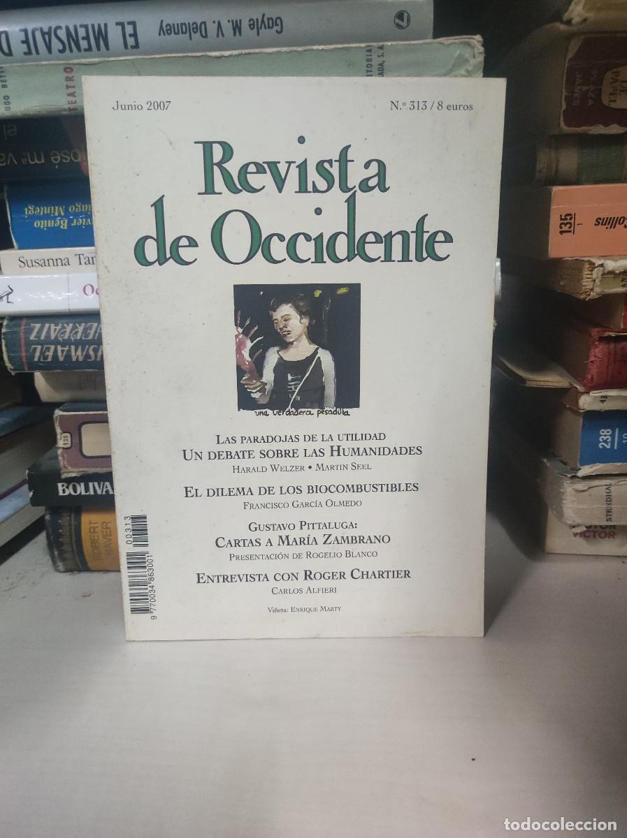 Libros: REVISTA DE OCCIDENTE JUNIO 2007 313 UN DEBATE SOBRE LAS HUMANIDADES - Foto 1