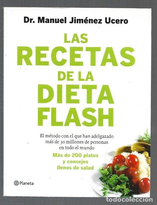 Libros: RECETAS DE LA DIETA FLASH - LAS - JIMENEZ UCERO, MANUEL - Foto 1