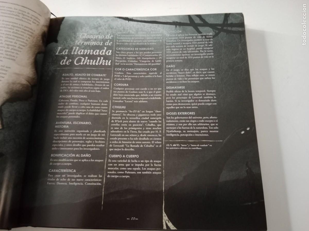 Libros: LA LLAMADA DE CTHULHU. EDICI&Oacute;N PRIMIGENIA. EDGE. ROL - Foto 4