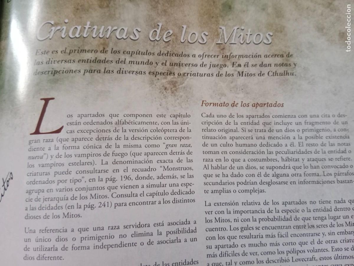 Libros: LA LLAMADA DE CTHULHU. EDICI&Oacute;N PRIMIGENIA. EDGE. ROL - Foto 7