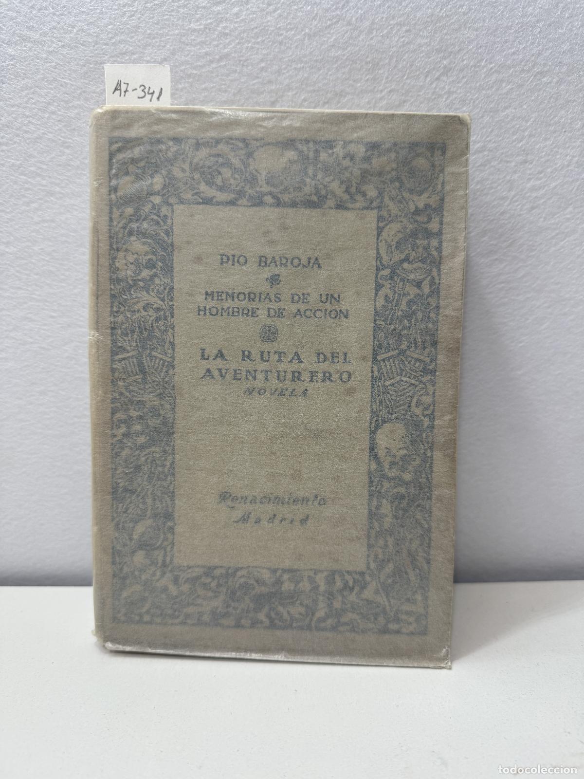 Libros: BAROJA, P&iacute;o: - La ruta del aventurero. - Foto 1