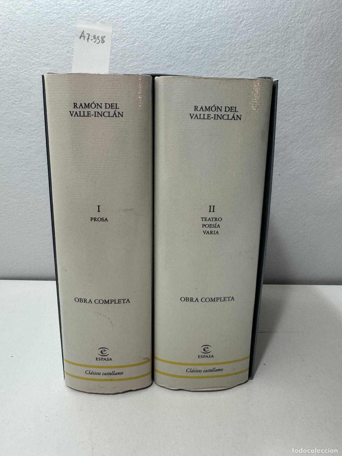 Libros: del VALLE-INCL&Aacute;N, Ram&oacute;n: - Obra completa. (2 Tomos). - Foto 1