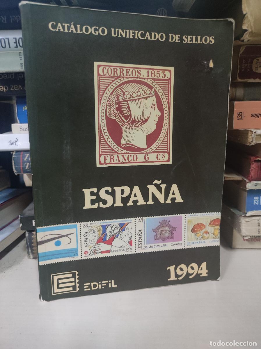 Libros: CATALOGO UNIFICADO DE SELLOS-ESPA&Ntilde;A-EDIFIL 1994- - Foto 1