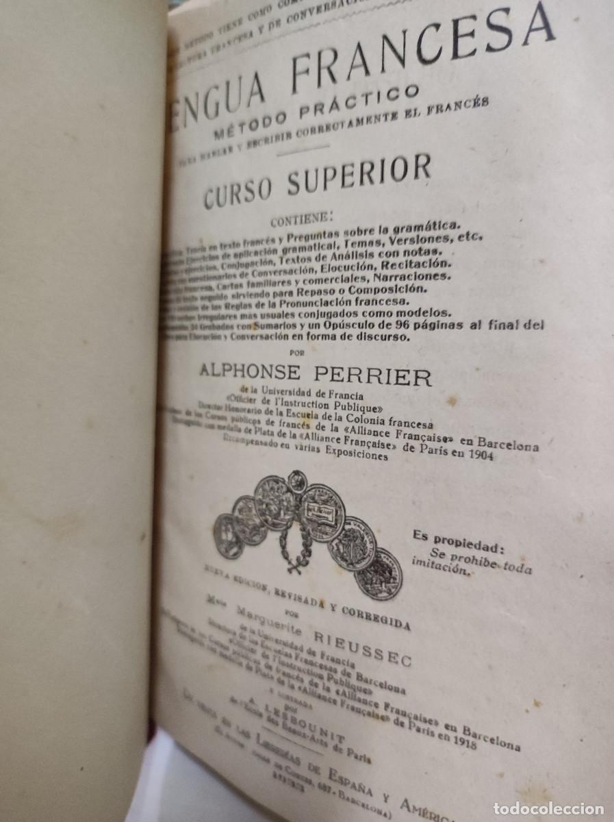 Libros: Lengua francesa curso superior A. perrier - Foto 5