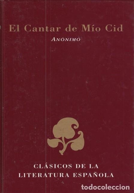 Libros: EL CANTAR DE M&Iacute;O CID - AN&Oacute;NIMO - Foto 1