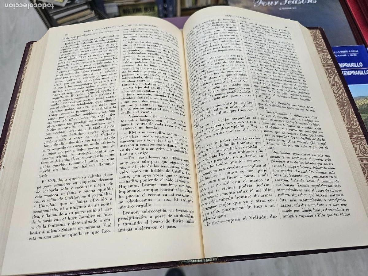 Libros: OBRAS COMPLETAS - Atlas - Jos&eacute; de Espronceda - Foto 4