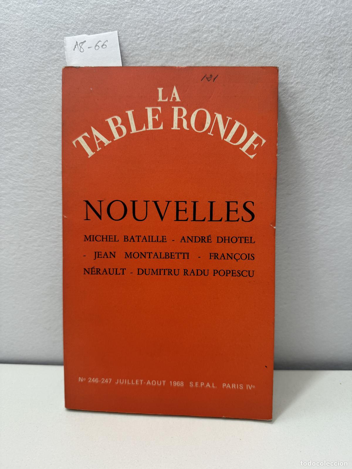 Libros: A.A. V.V.: - La table ronde. Nouvelles. N&deg; 246-247. - Foto 1