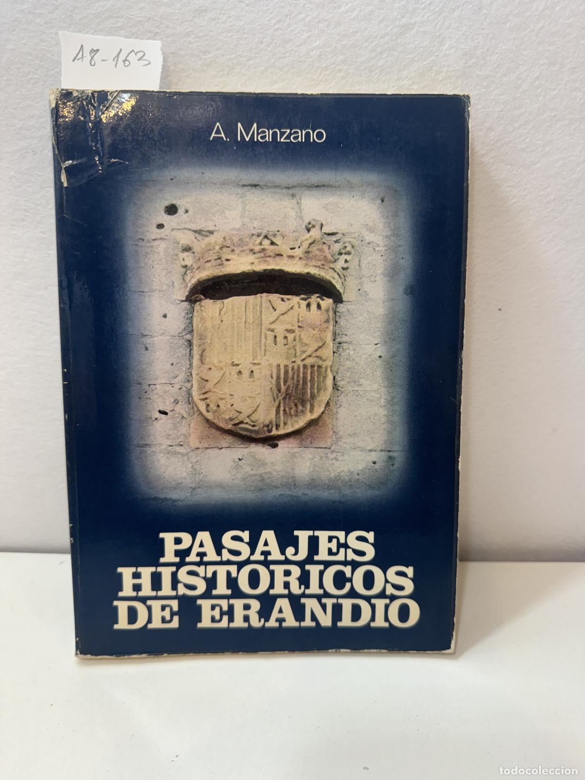 Libros: MANZANO, A.: - Pasajes hist&oacute;ricos de Erandio. - Foto 1