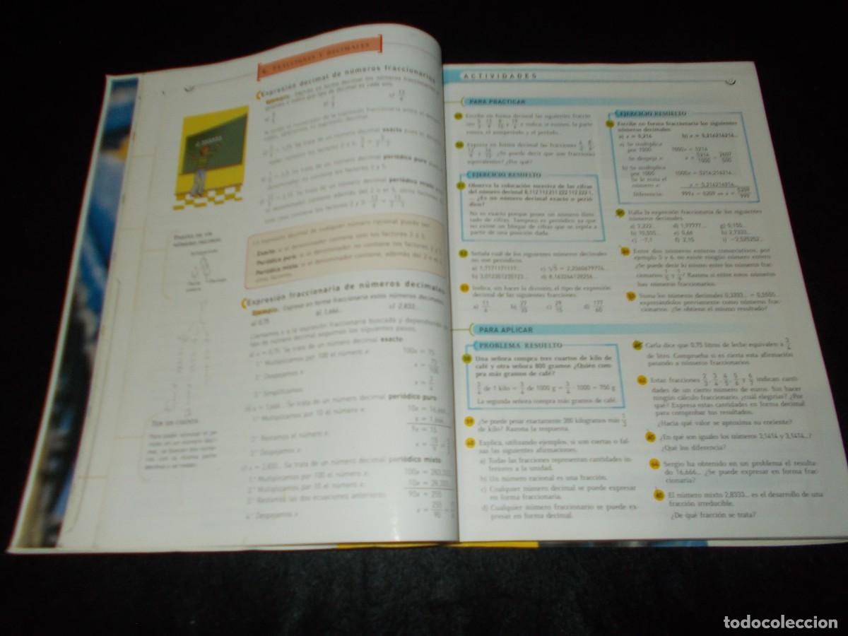 Libros: MATEM&Aacute;TICAS 4 4&ordm; ESO Secundaria. SM 2008. Libro de Texto Escolar - Foto 2