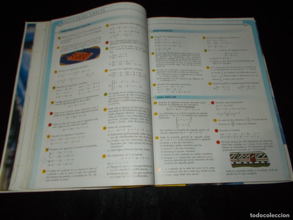 Libros: MATEM&Aacute;TICAS 4 4&ordm; ESO Secundaria. SM 2008. Libro de Texto Escolar - Foto 3