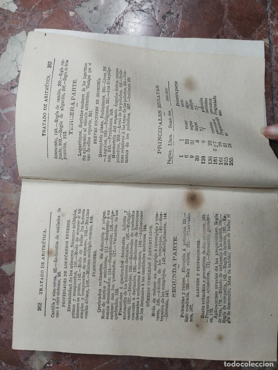 Libros: Tratado de aritmetica 1881 abellas - Foto 7
