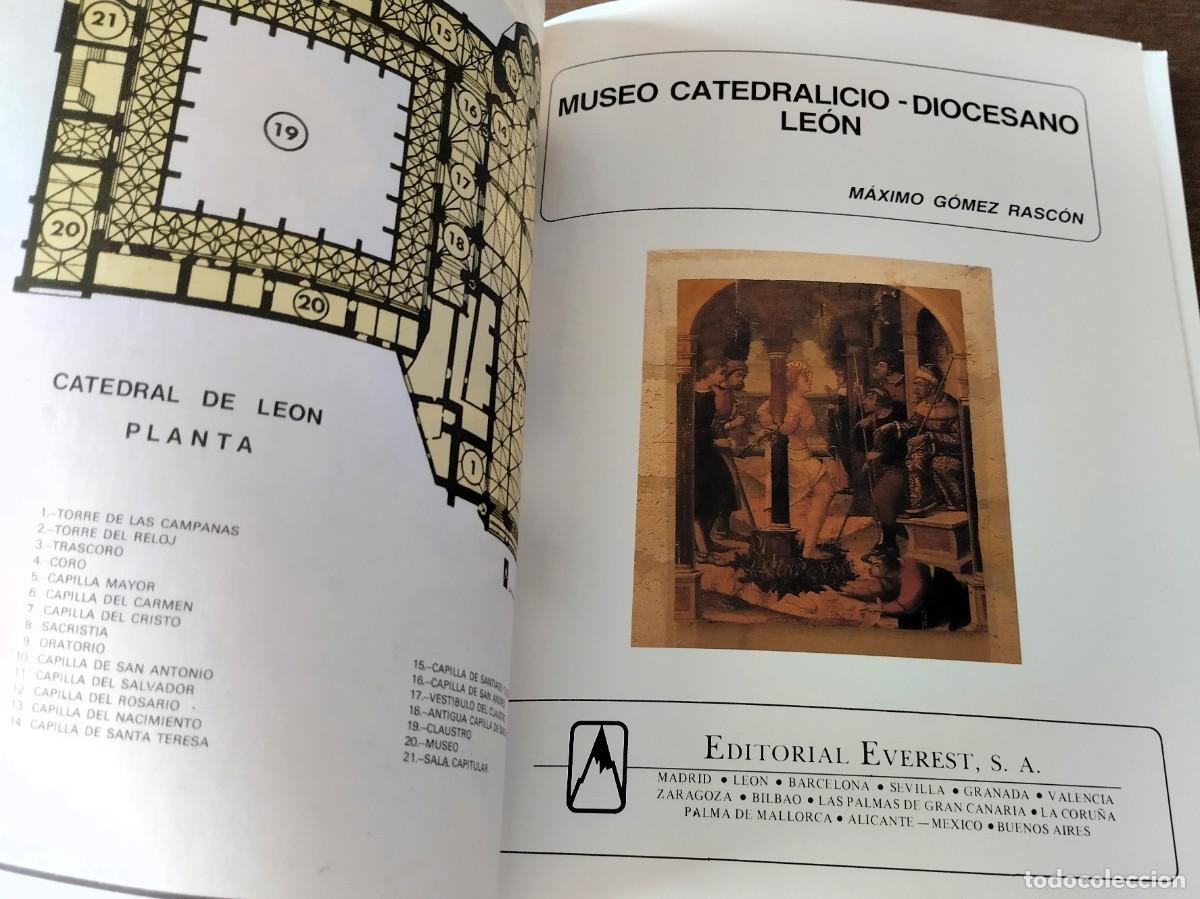 Libros: M&aacute;ximo G&oacute;mez Rasc&oacute;n, Museo catedralicio diocesano Le&oacute;n, Everest, 1983, - Foto 3