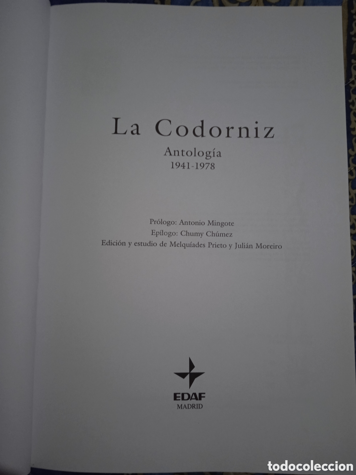Libros: La Codorniz (Antolog&iacute;a 1941-1978) - Foto 2