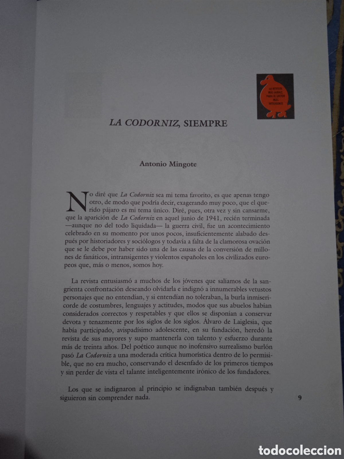 Libros: La Codorniz (Antolog&iacute;a 1941-1978) - Foto 5