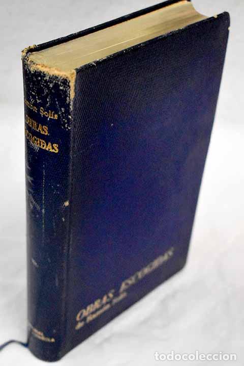 Libros: Obras escogidas: Sol&iacute;s, Ram&oacute;n.- Sol&iacute;s, Ram&oacute;n - Foto 1