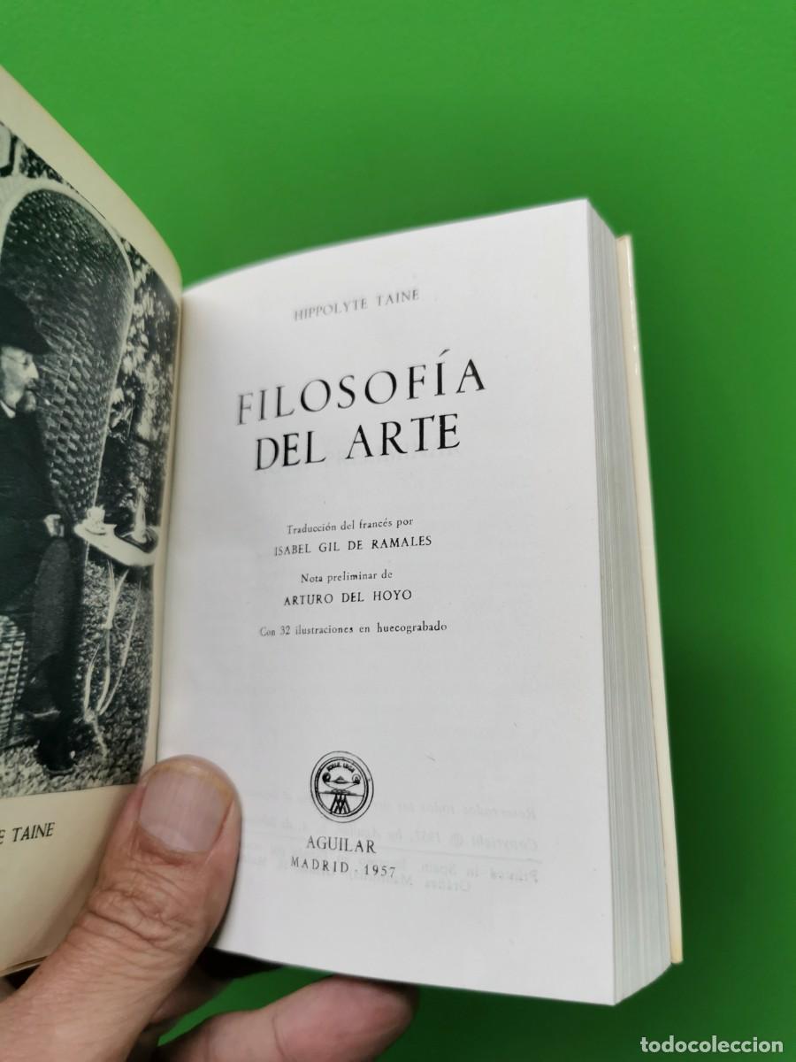Libros: FILOSOF&Iacute;A DEL ARTE - TAINE, HIPPOLYTE - Foto 3