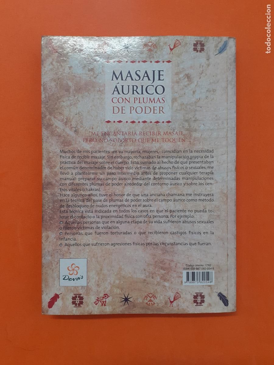 Libros: MASAJE AURICO CON PLUMAS DE PODER � MASAJE � CHAMANISMO - NINA LLINARES - Foto 2