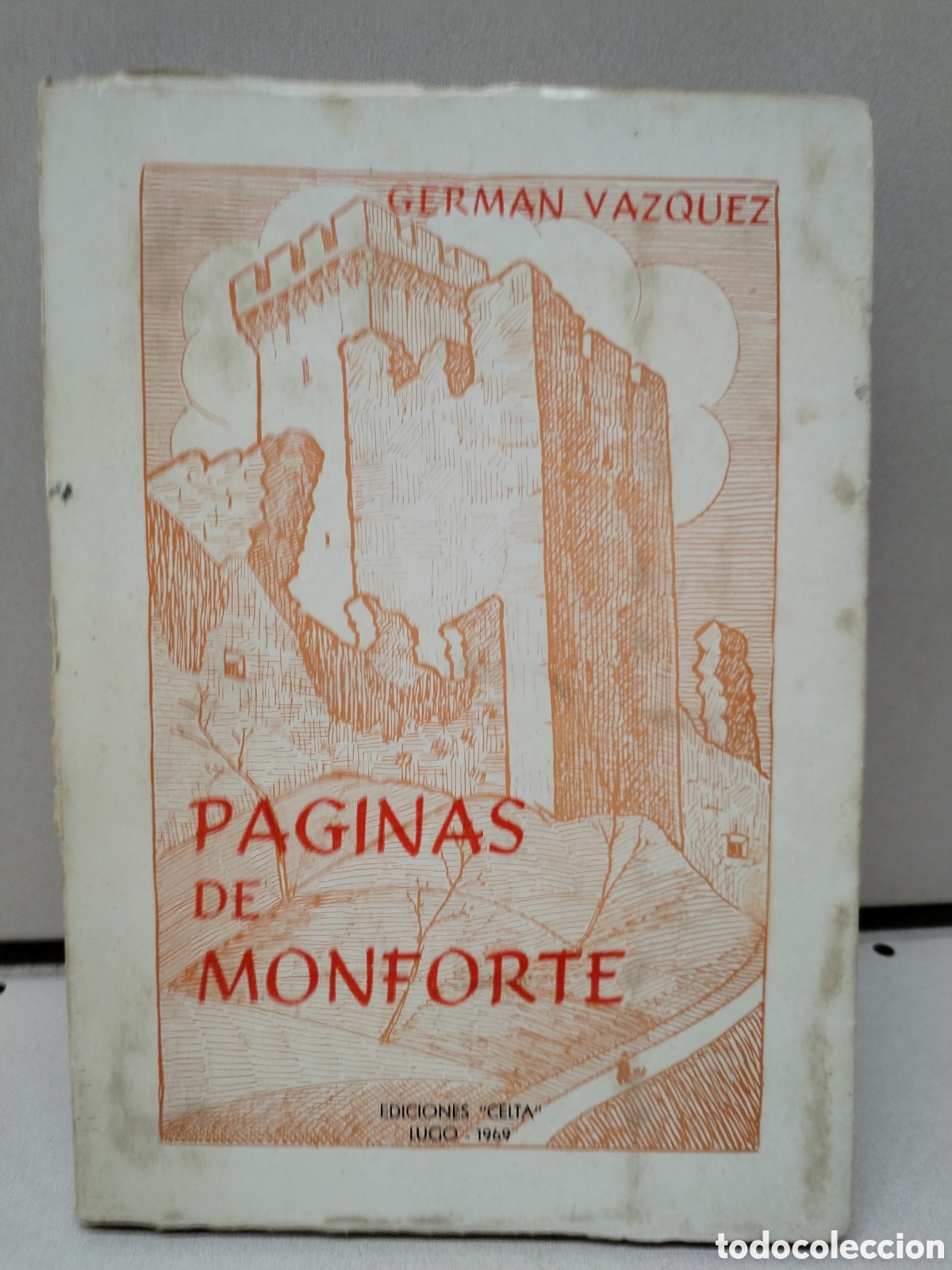 Libros: PAGINAS DE MONFORTE - GERMAN VAZQUEZ - Foto 1