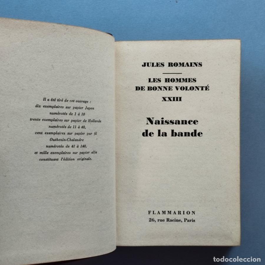 Libros: Les Hommes de Bonne Volont&eacute;. - Romains, Jules. - Foto 12