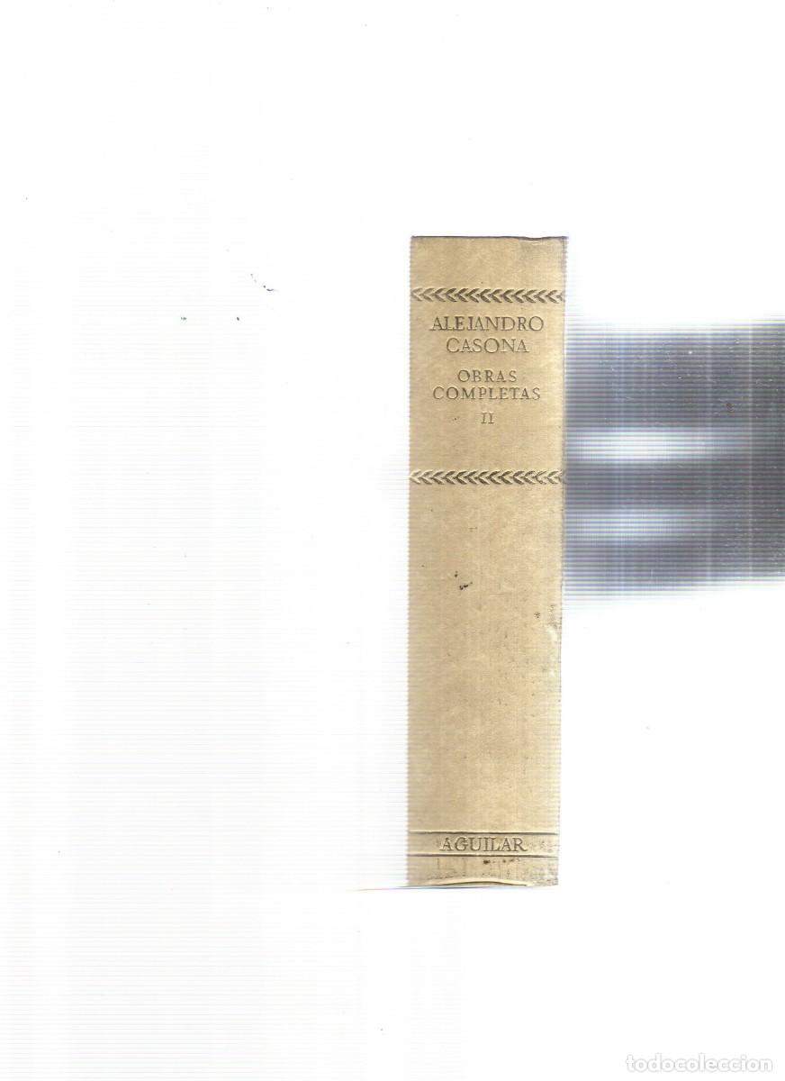 Libros: OBRAS COMPLETAS II ALEJANDRO CASONA - Foto 3