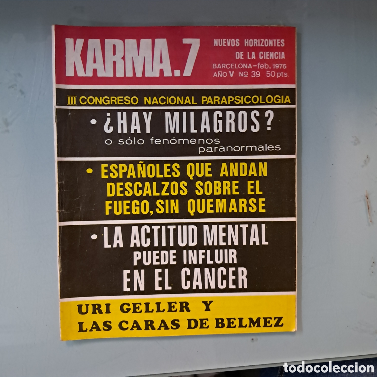 Libros: Revista Karma 7, numero 39 - Foto 1