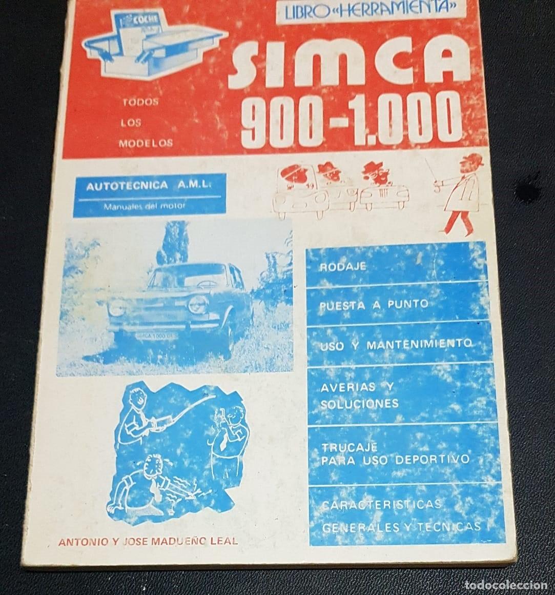 B&uuml;cher: TU SIMCA 900-1000  -  MADUE&Ntilde;O LEAL, Antonio y Jos&eacute;