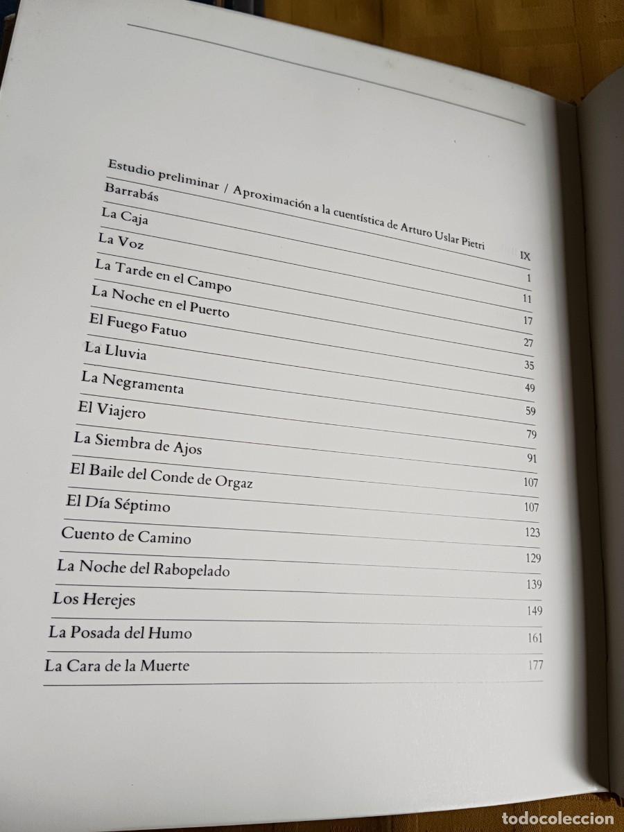 Libros: 33 CUENTOS - Arturo Uslar Pietri - Foto 4