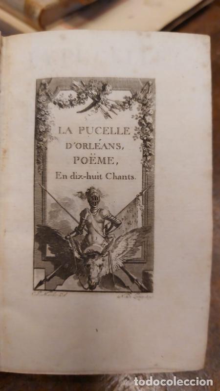 Libros: LA PUCELLE DORLEANS - VOLTAIRE - Foto 2