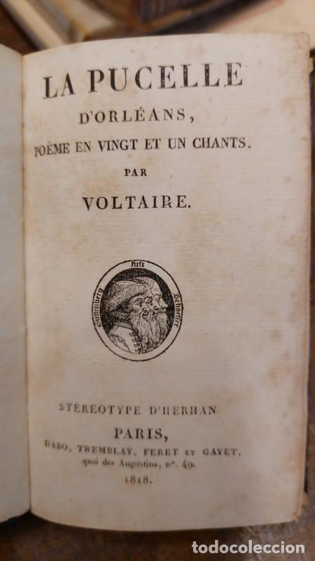 Libros: LA PUCELLE DORLEANS - VOLTAIRE - Foto 3