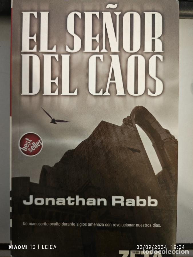 Libros: El se&ntilde;or del caos. - Rabb, Jonathan. TDK900 - Foto 1