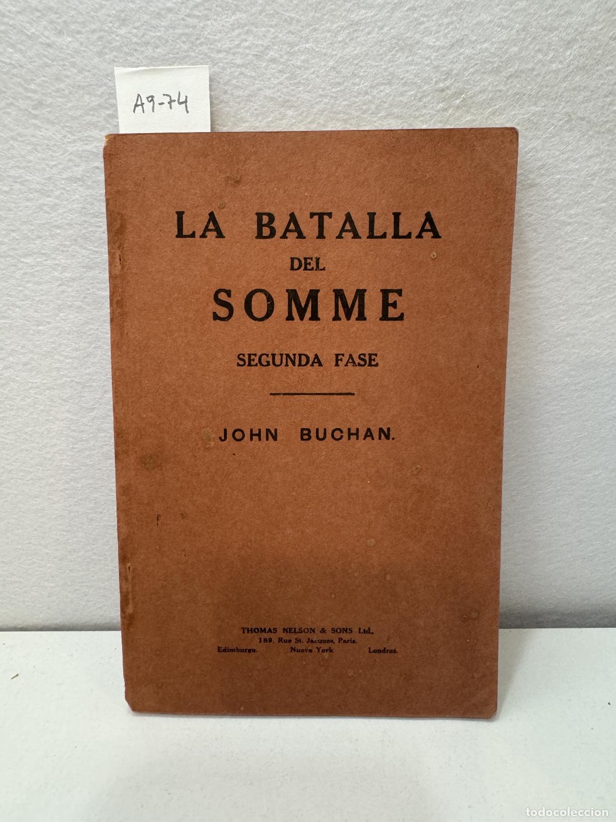 Libros: BUCHAN, John: - La batalla del Somme, Segunda fase. - Foto 1
